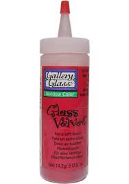 Gallery Glass Glass Velvet EU 16917 robijn rood nog 3 leverbaar